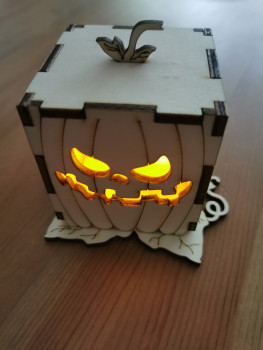 Halloween Deko Lampe